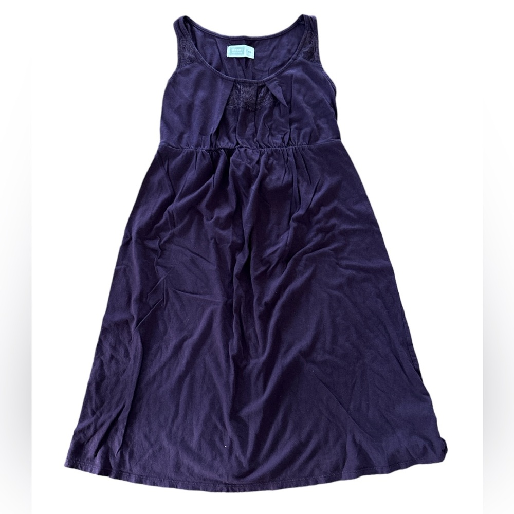 Purple Maternity Dress